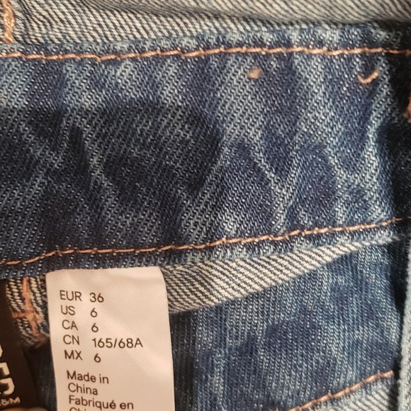 Blue Jean Denim Overalls Short - Picture 5 of 6